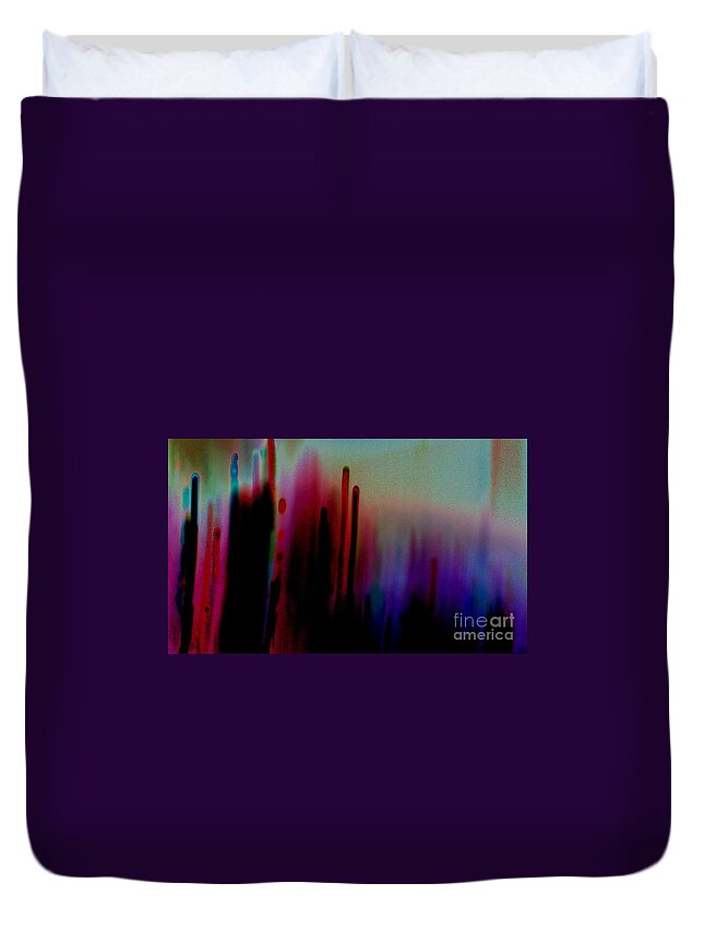 Pulse Duvet Cover featuring the photograph Pulse #1 by Jacqueline McReynolds