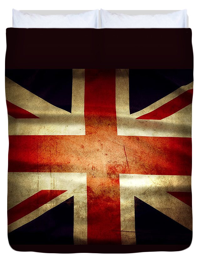 British Flag 18 Duvet Cover For Sale By Les Cunliffe