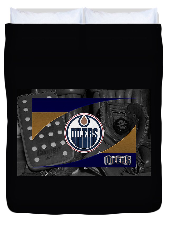 Edmonton Oilers Duvet Cover For Sale By Joe Hamilton