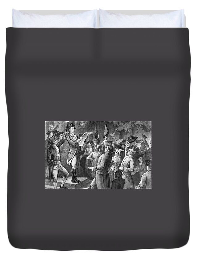 1781 Duvet Cover featuring the photograph Yorktown: Surrender, 1781 #19 by Granger