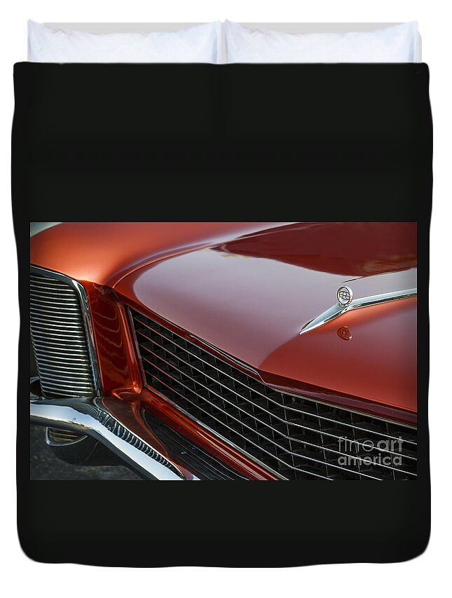 Automotive Duvet Cover featuring the photograph 1965 Buick Riviera by Dennis Hedberg