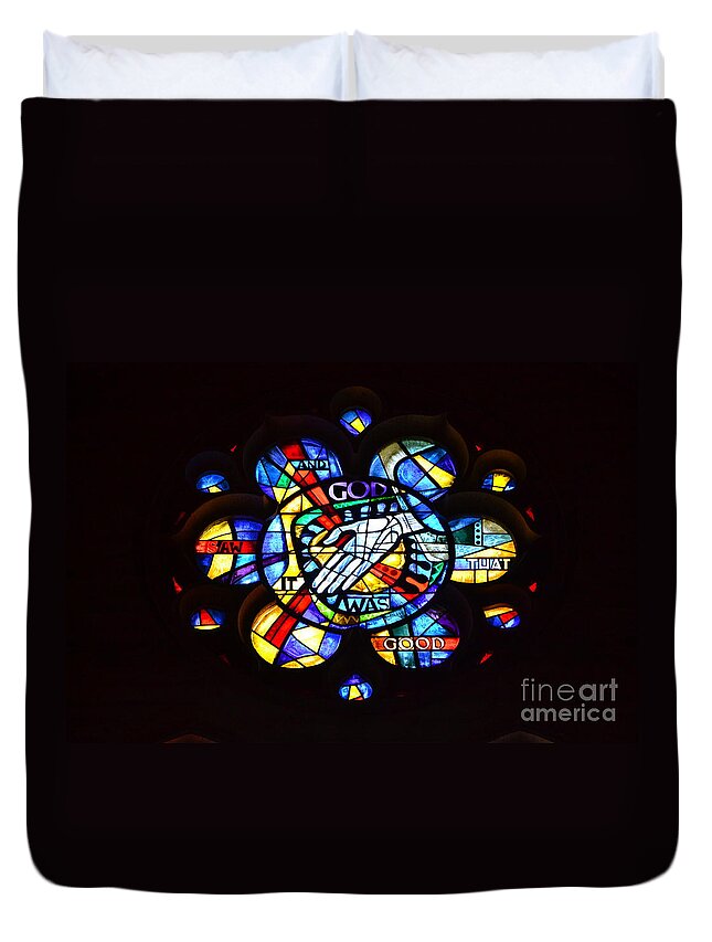 Grace Cathedral Duvet Cover featuring the photograph Grace Cathedral #2 by Dean Ferreira