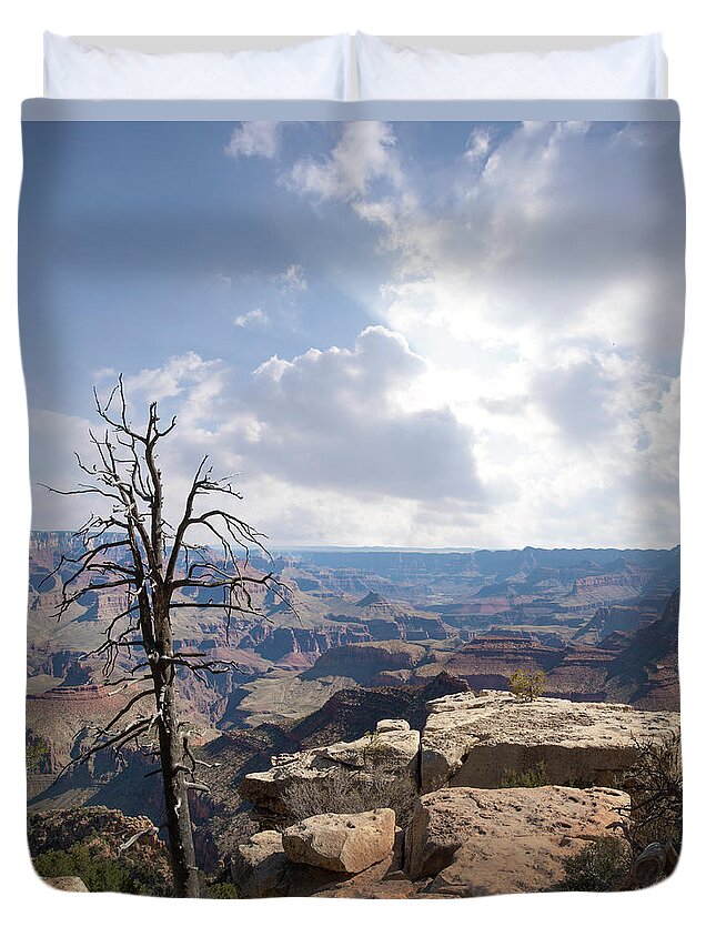 Scenics Duvet Cover featuring the photograph Grand Canyon National Park #2 by Ed Freeman