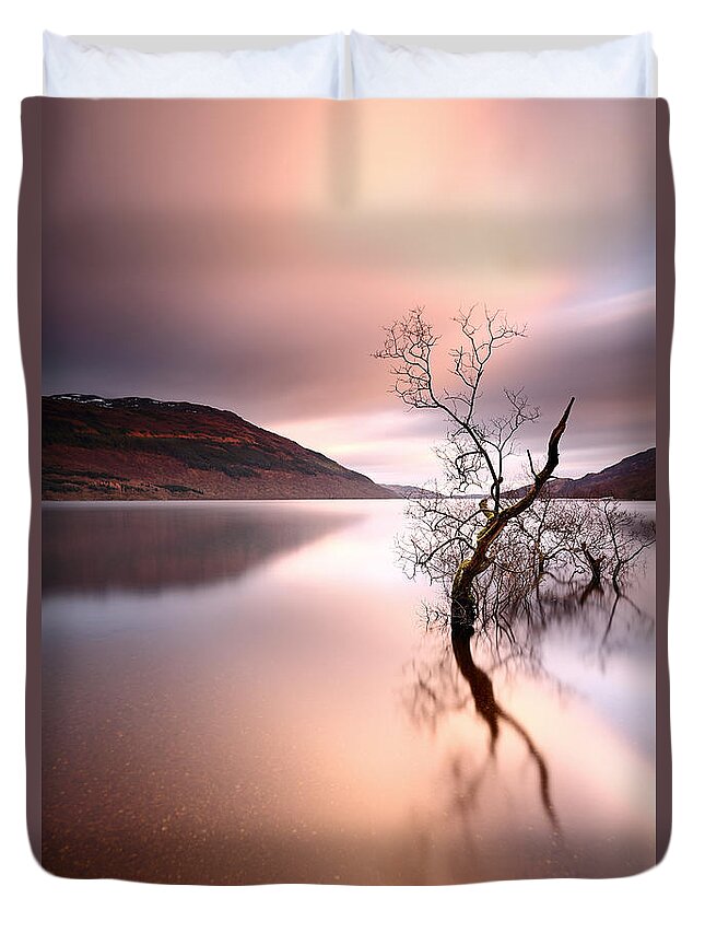 Loch Lomond Duvet Cover featuring the photograph Loch Lomond #3 by Grant Glendinning