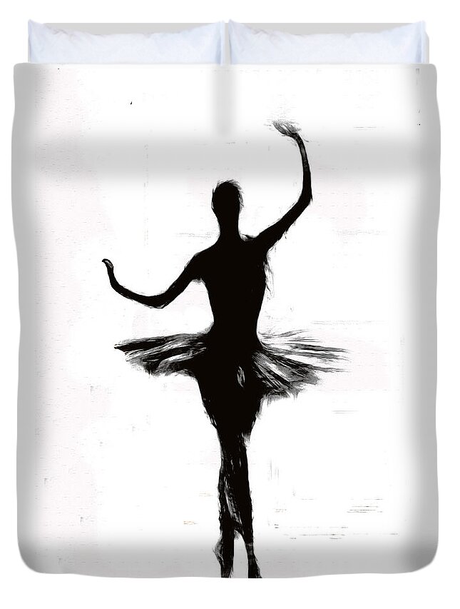 Prima Ballerina Duvet Cover For Sale By Steve K