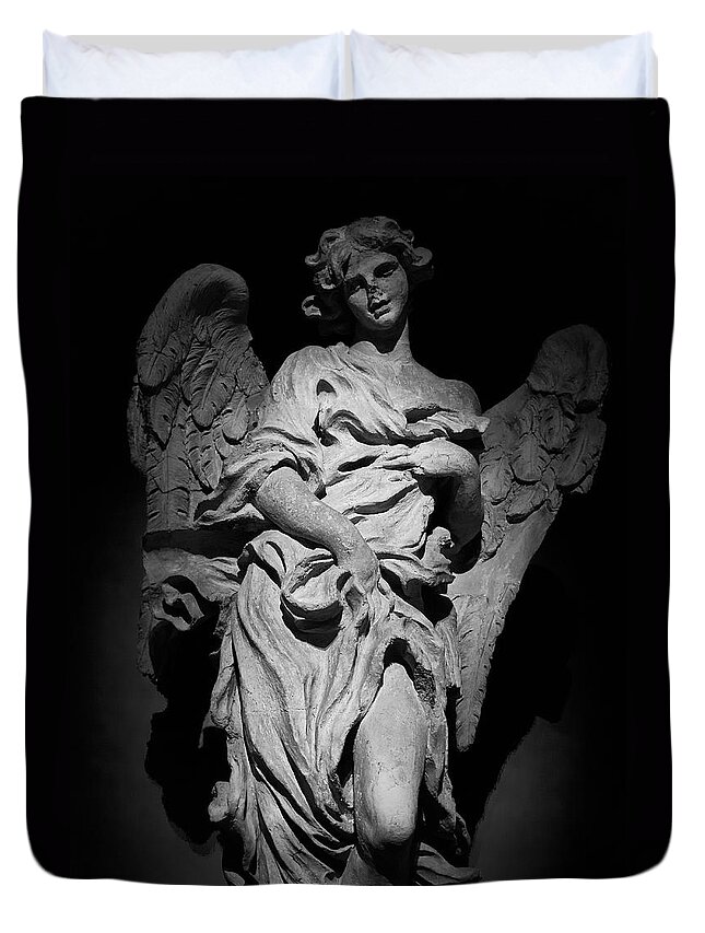 2013. Duvet Cover featuring the photograph Fallen Angels #3 by Jouko Lehto