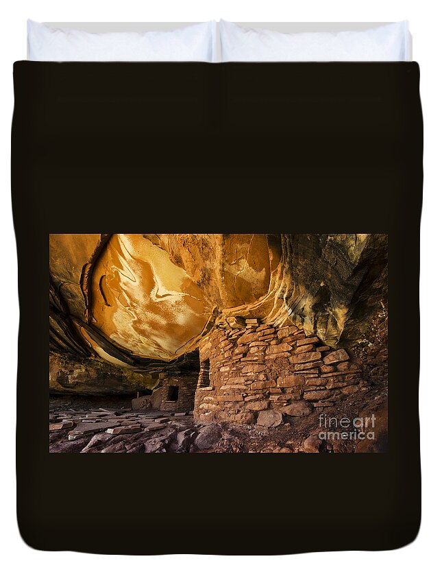 Utah Duvet Cover featuring the photograph Ancient Spaces Utah by Bob Christopher
