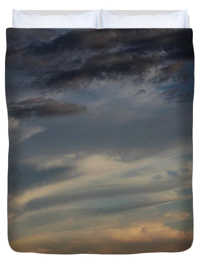 Stormscape Duvet Cover featuring the photograph Let the Storm Season Begin #32 by NebraskaSC