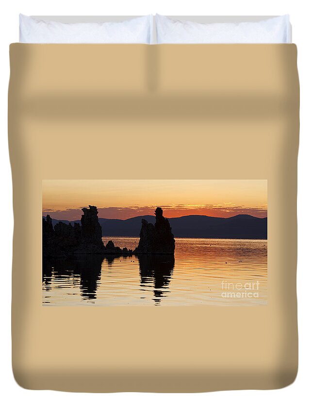 Mono Lake Duvet Cover featuring the photograph Mono Lake California #8 by Jason O Watson