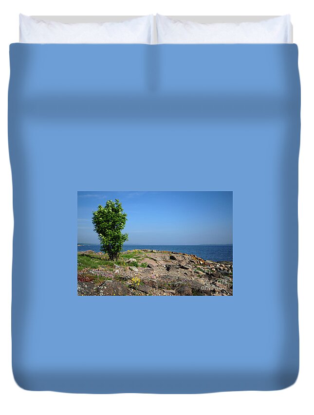 Tree Duvet Cover featuring the photograph A Day With Nothing to Do by Randi Grace Nilsberg