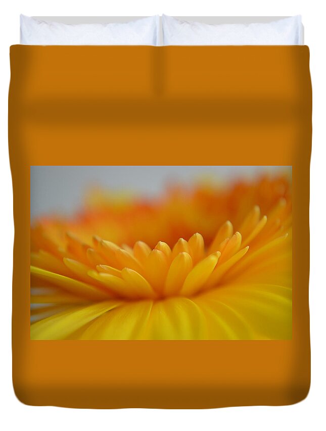 Flower Duvet Cover featuring the photograph A Little Kindness by Melanie Moraga