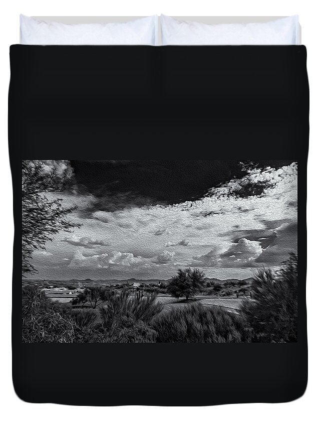 Acrylic Prints Duvet Cover featuring the photograph All In A Dream by Mark Myhaver