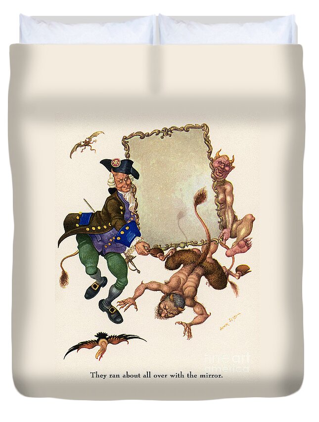19th Century Duvet Cover featuring the photograph Andersen: Snow Queen by Granger
