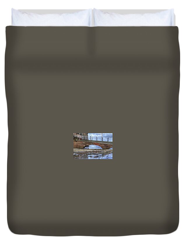 Fort Duvet Cover featuring the photograph Arches by Spikey Mouse Photography