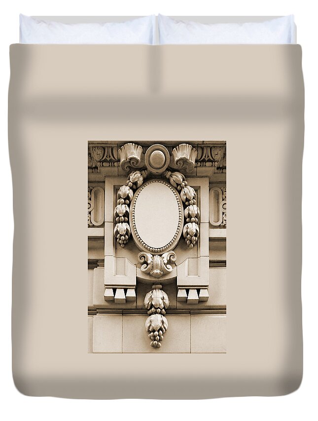 Architecture Duvet Cover featuring the photograph Architectural Detail by Randi Kuhne