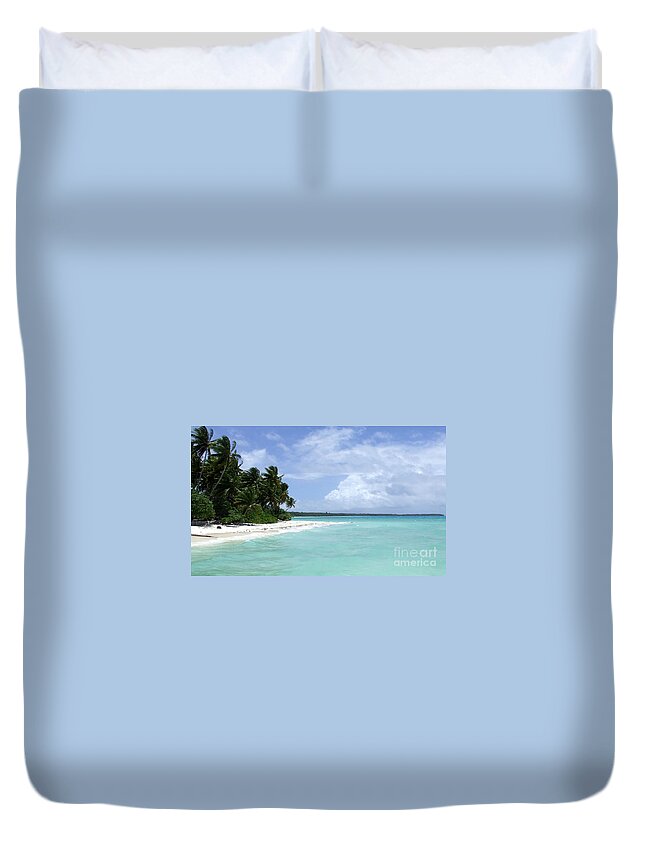 Arno Island Duvet Cover featuring the photograph Arno Island by Andrea Anderegg