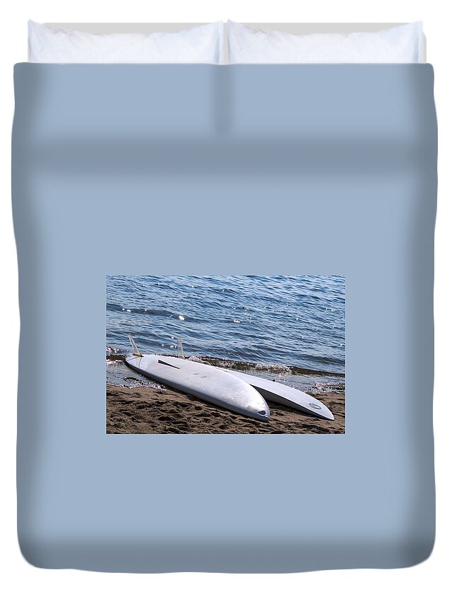 Sandy Duvet Cover featuring the photograph At Rest by Pablo Rosales