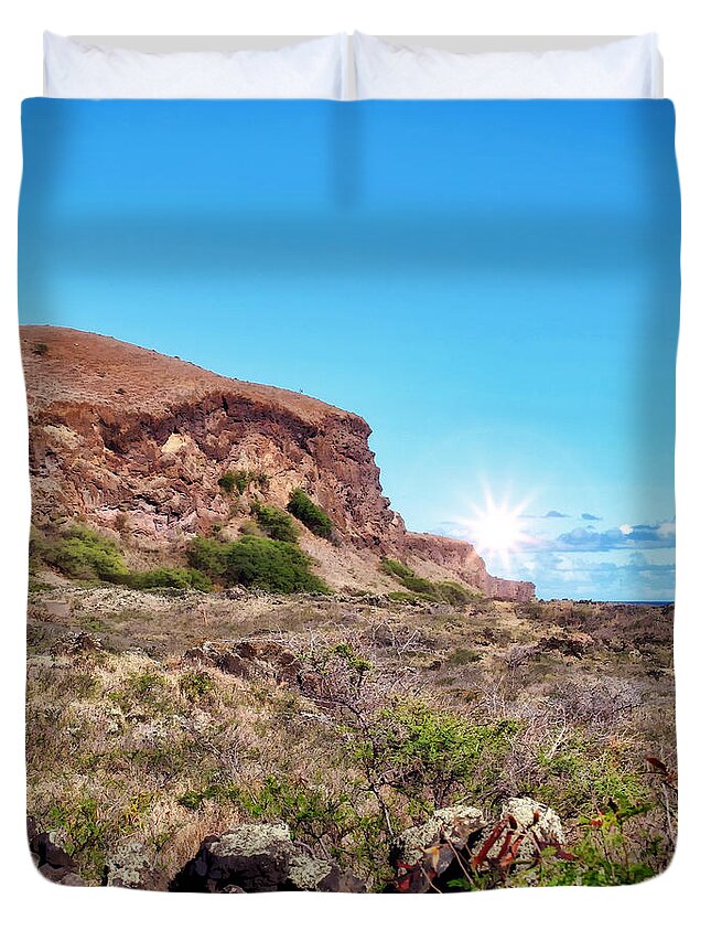 Hawaii Duvet Cover featuring the photograph Back Road to Hana 81 by Dawn Eshelman
