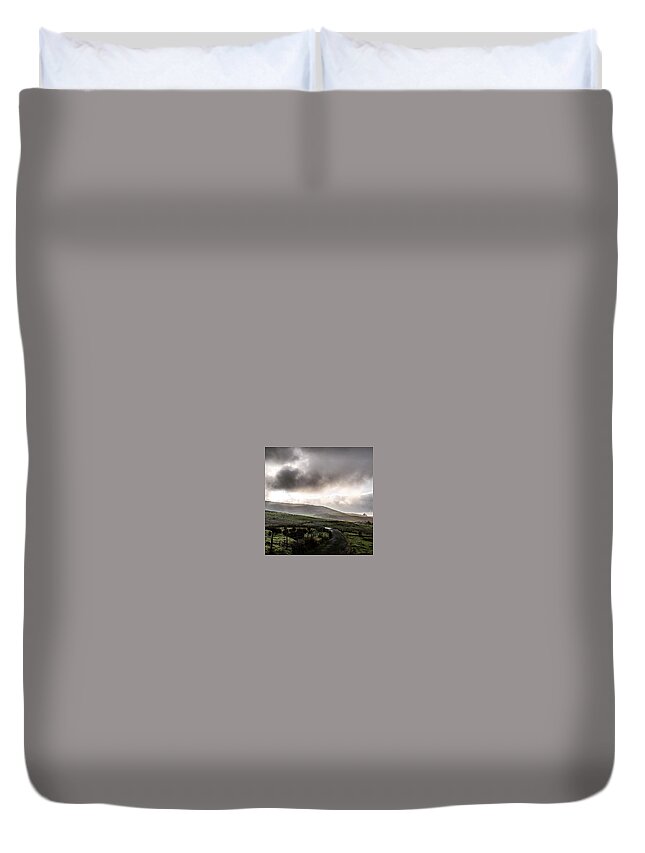 Leicax Duvet Cover featuring the photograph Beautiful Northern Ireland. I Would by Aleck Cartwright