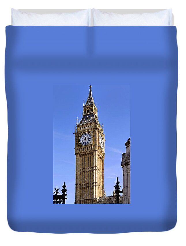 Big Ben Duvet Cover featuring the photograph Big Ben by Stephen Anderson