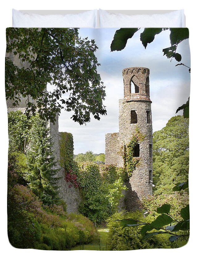 Ireland Duvet Cover featuring the photograph Blarney Castle 2 by Mike McGlothlen