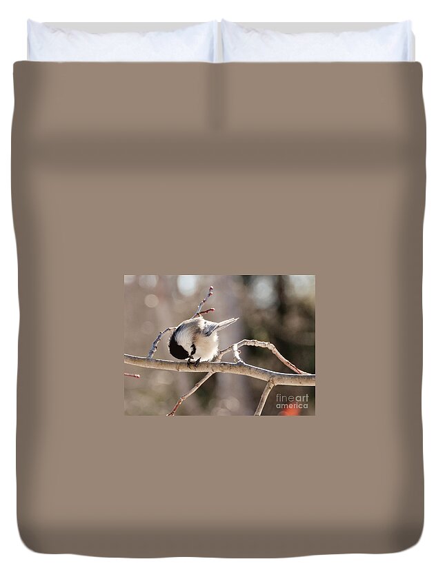  Landscapes Duvet Cover featuring the photograph Bowing by Cheryl Baxter