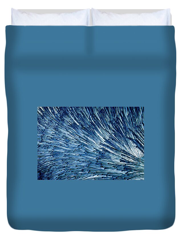 Bristles Duvet Cover featuring the photograph Bristly by Robert Woodward