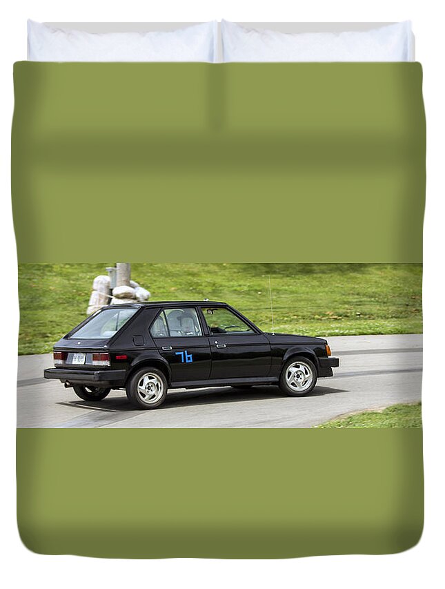 Omni Duvet Cover featuring the photograph Car No. 76 - 09 by Josh Bryant