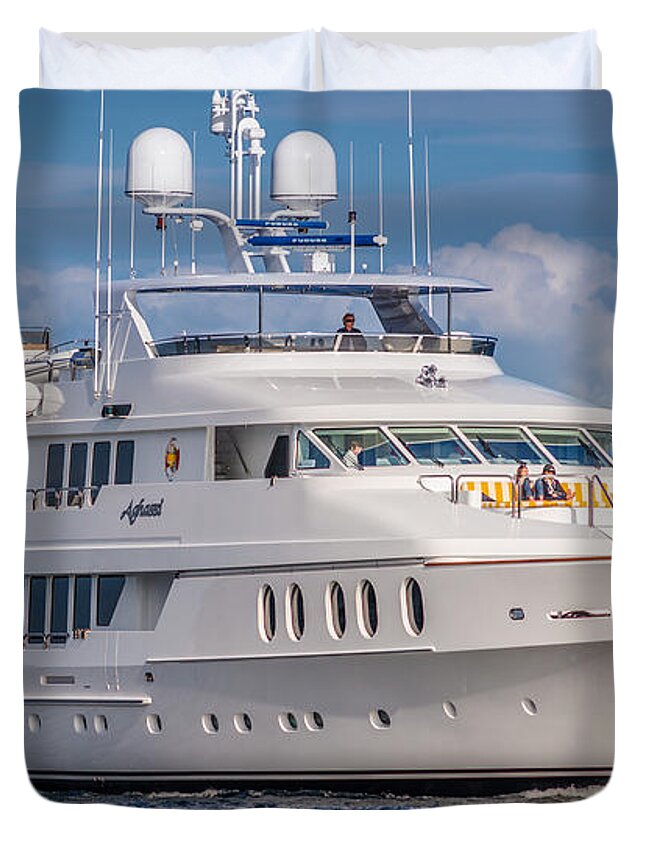 Christensen Yacht Duvet Cover For Sale By Mike Penney