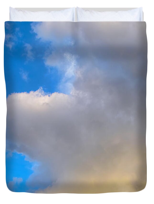 Hawaii Duvet Cover featuring the photograph Clouds 261 by Dawn Eshelman
