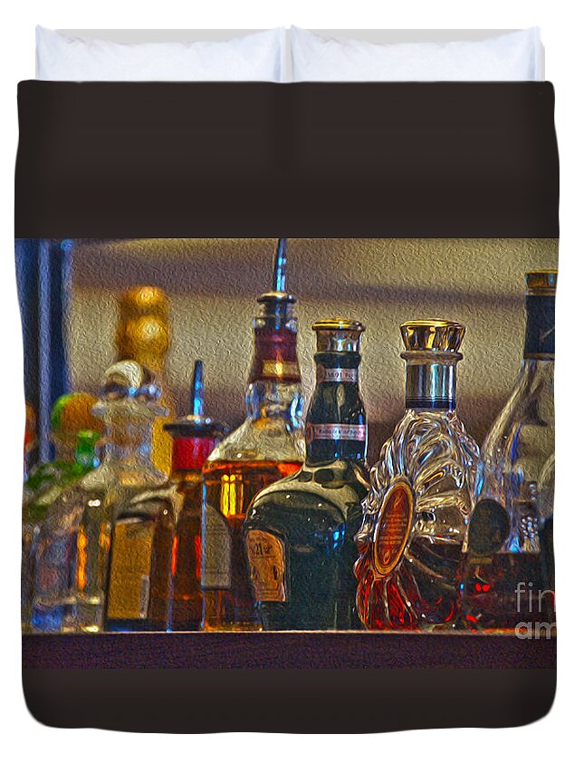 Beverage Duvet Cover featuring the photograph Clubbing by Crystal Harman