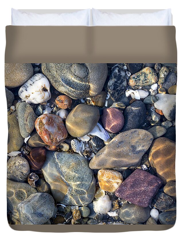 Andrew Pacheco Duvet Cover featuring the photograph Colors of The Coast by Andrew Pacheco