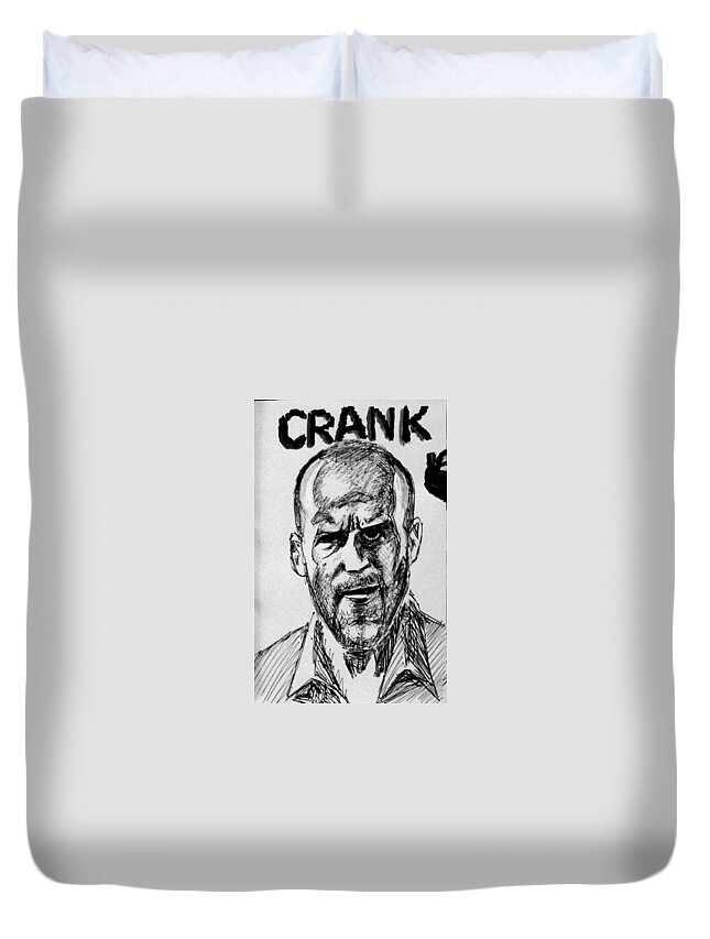 Wallpaper Buy Art Print Phone Case T-shirt Beautiful Duvet Case Pillow Tote Bags Shower Curtain Greeting Cards Mobile Phone Apple Android Nature Jason Statham Portrait Black & White Hollywood Movie Action Canvas Framed Art Acrylic Greeting Print Crank High Voltage 2 Salman Ravish Khan Pissed Out Duvet Cover featuring the painting Jason Statham by Salman Ravish