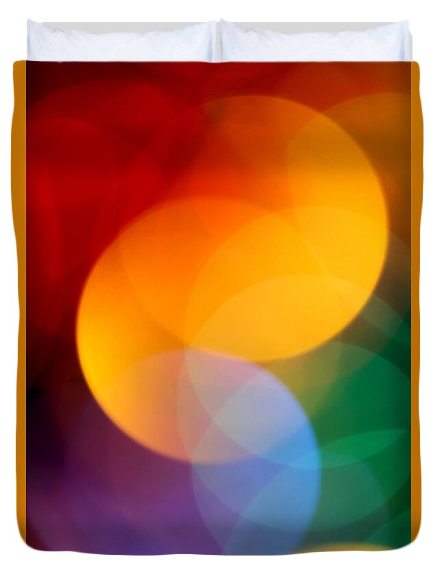 Abstract Duvet Cover featuring the photograph Deja Vu 2 by Dazzle Zazz