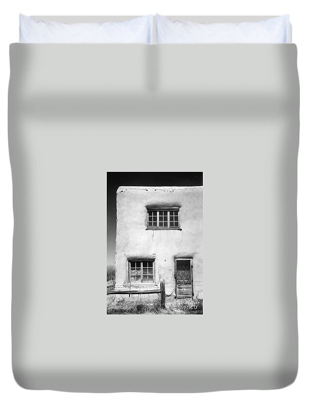 Building Duvet Cover featuring the photograph Deserted by Crystal Nederman