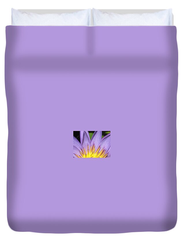 Purple Duvet Cover featuring the photograph Desire by Michele Penn