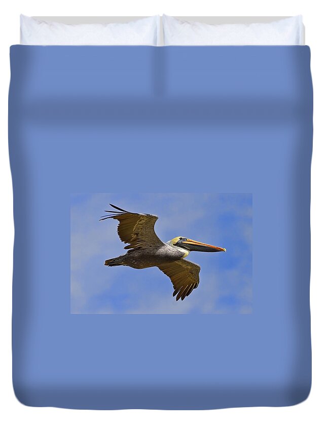 Brown Duvet Cover featuring the photograph Endangered No More by Gary Holmes