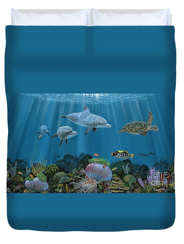 Monterey Aquarium Duvet Covers