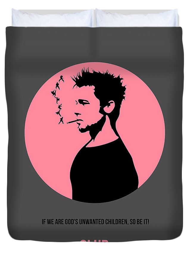 Fight Club Poster 1 Duvet Cover For Sale By Naxart Studio