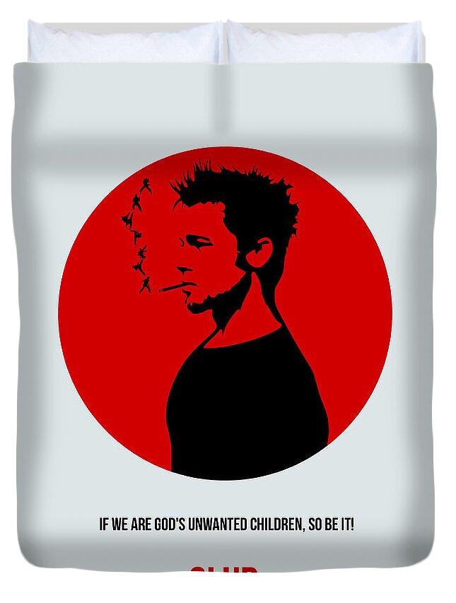 Fight Club Poster 2 Duvet Cover For Sale By Naxart Studio