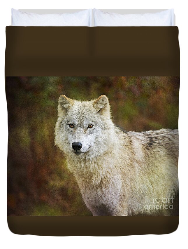 Nina Stavlund Duvet Cover featuring the photograph Friendly Beauty.. by Nina Stavlund