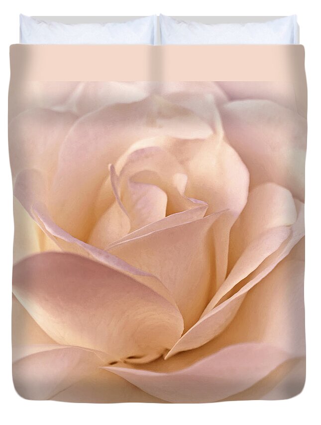 Floral Duvet Cover featuring the photograph Friendship by Darlene Kwiatkowski