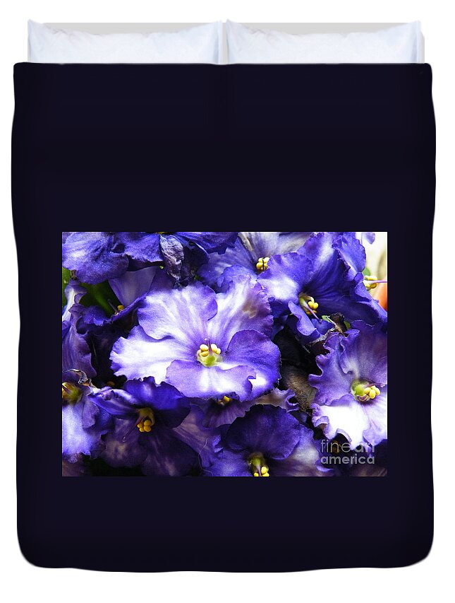 Frills Duvet Cover featuring the photograph Frills included by Brian Boyle