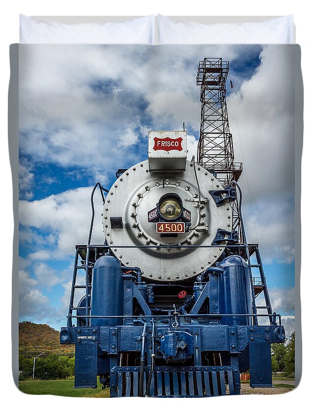 Industry Duvet Cover featuring the photograph Frisco by Doug Long