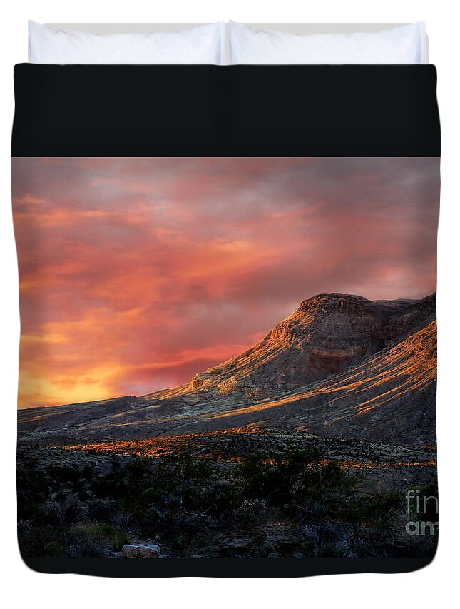 Sunrise Duvet Cover featuring the photograph Glorious Sunrise by Brenda Giasson