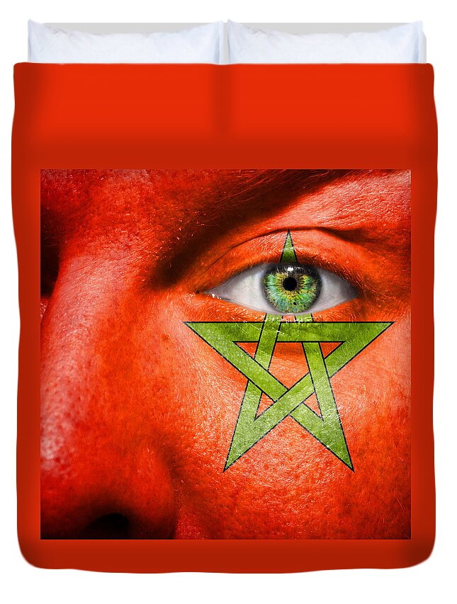 Alaouite Duvet Cover featuring the photograph Go Morocco by Semmick Photo