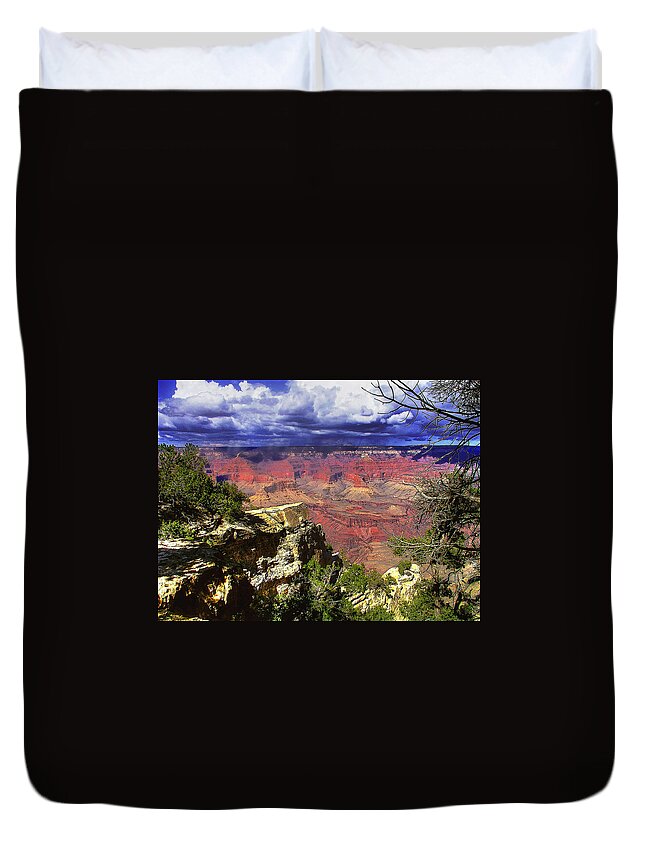 Grand Canyon Duvet Cover featuring the photograph Grand Canyon by Craig Burgwardt