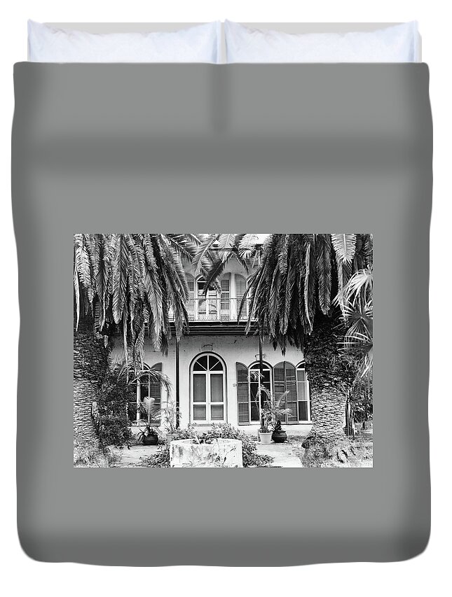 1964 Duvet Cover featuring the photograph Hemingway House, 1964 by Granger