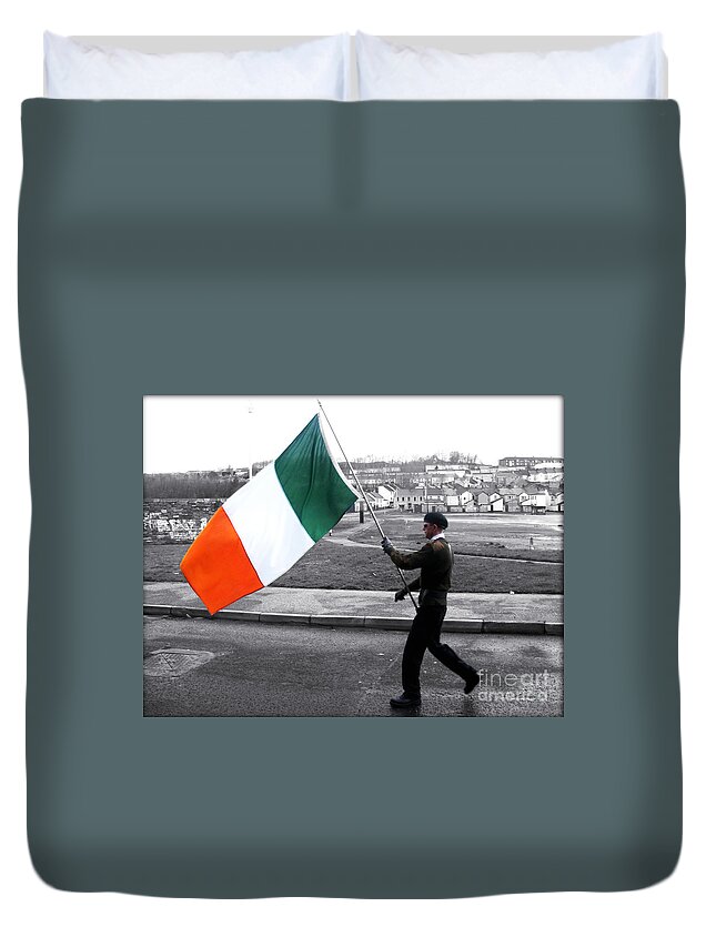 Ireland Duvet Cover featuring the photograph Identity by Nina Ficur Feenan