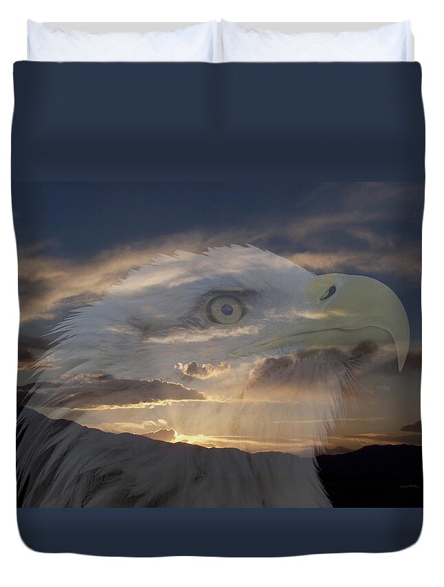 Animals Duvet Cover featuring the photograph Imagine by Ernest Echols